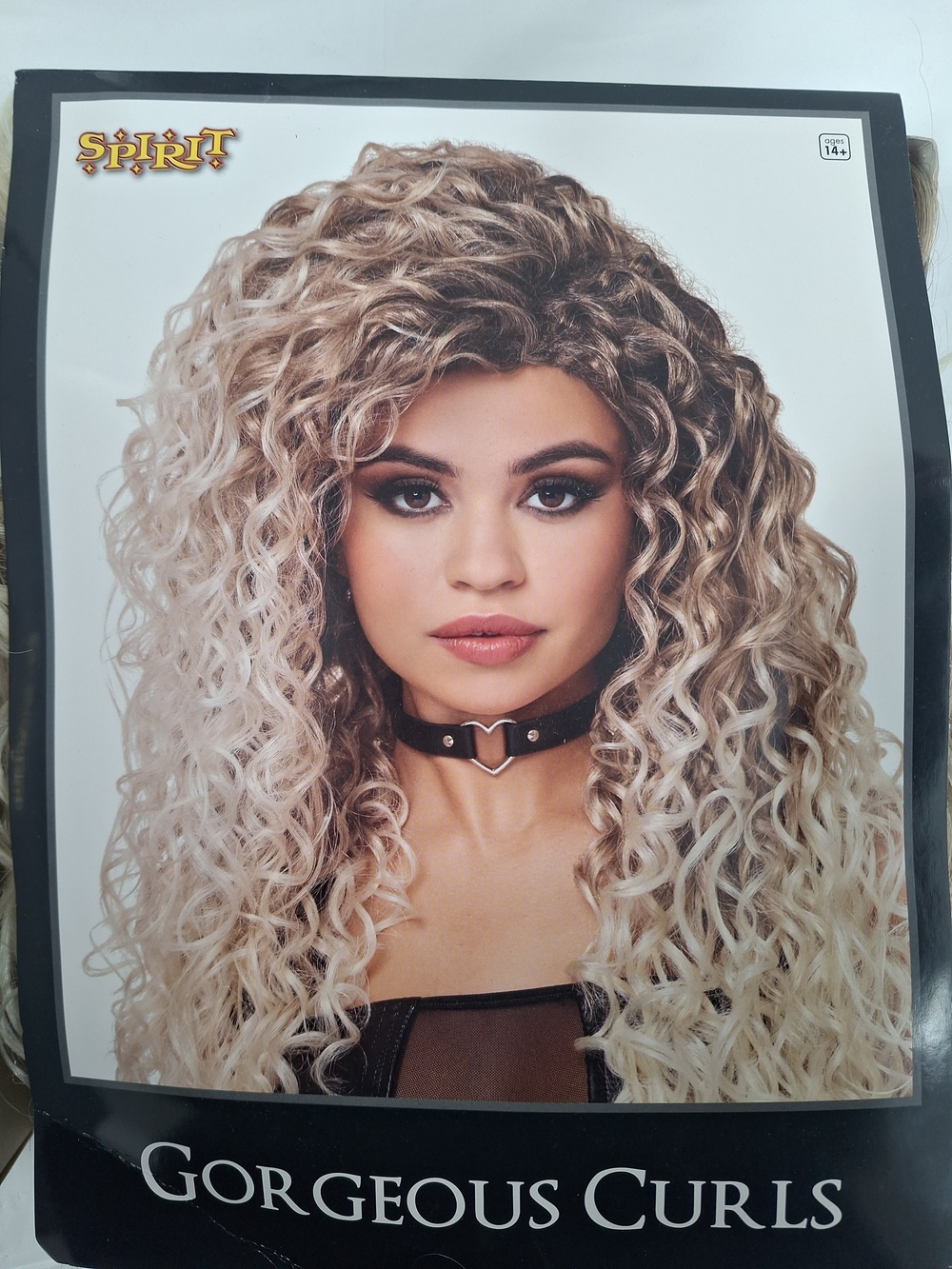 Spirit Blonde Ombre Voluminous Curls Wig